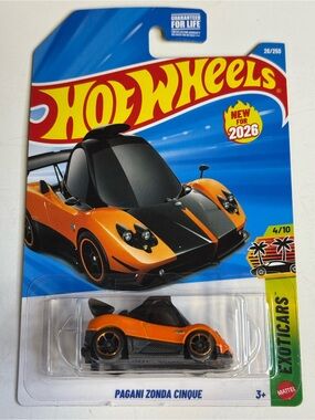 Hot Wheels PAGANI ZONDA CINQUE HW: EXOTICS 4/10